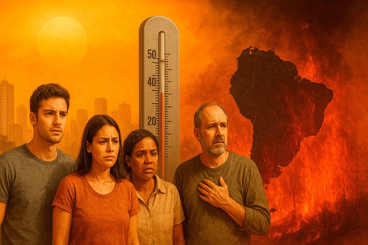 Salud humana, olas de calor e incendios forestales en Sudamérica en el contexto del cambio climático